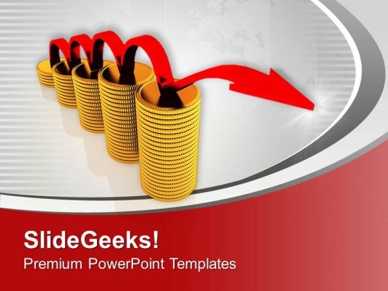 Growth In Money Depends On Time PowerPoint Templates Ppt Backgrounds For Slides 0413
