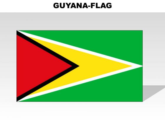 Guyana Country PowerPoint Flags