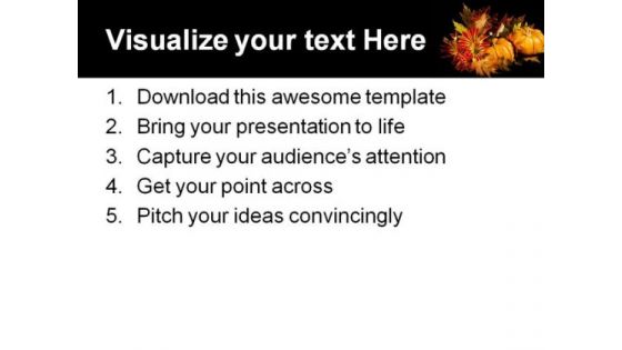 Halloween Autumn Festival PowerPoint Template 1010