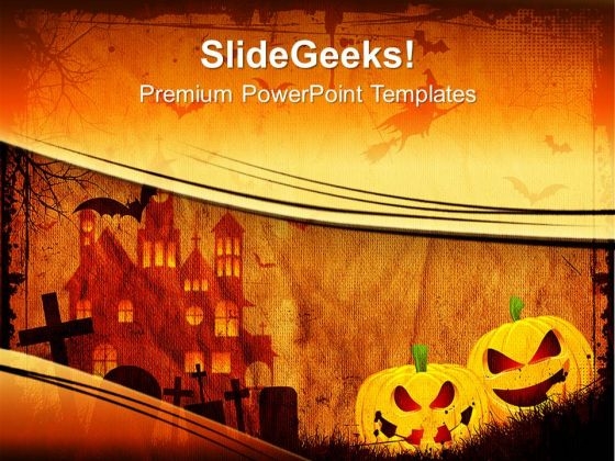 Halloween Pumpkin Festival PowerPoint Templates And PowerPoint Themes 0912