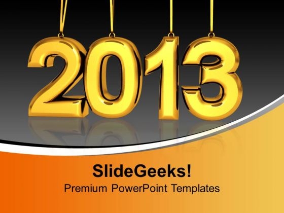 Hanging 2013 Alphabet PowerPoint Templates And PowerPoint Themes 1012