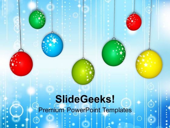 Hanging Colored Easter Eggs Full With Surprises PowerPoint Templates Ppt Backgrounds For Slides 0313
