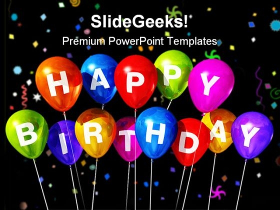 Happy Birthday Festival PowerPoint Templates And PowerPoint Backgrounds 0211