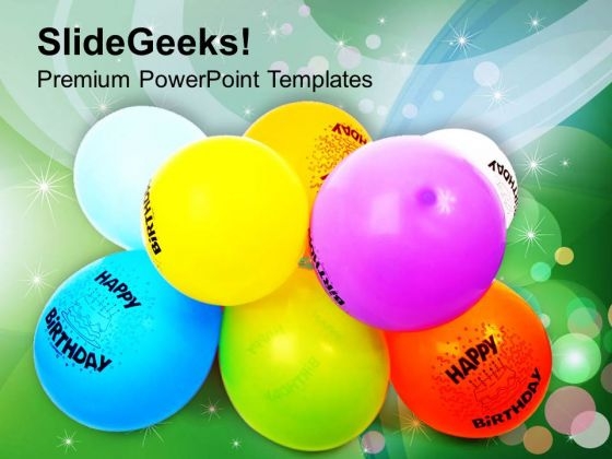 Happy Birthday Theme Background PowerPoint Templates Ppt Backgrounds For Slides 0413
