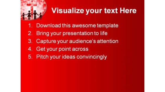 Happy Christian Family PowerPoint Themes And PowerPoint Slides 0811