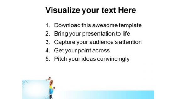 Happy Family Festival PowerPoint Themes And PowerPoint Slides 0811