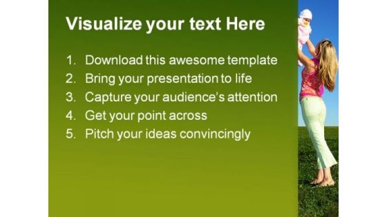 Happy Family Holidays PowerPoint Templates And PowerPoint Backgrounds 0611
