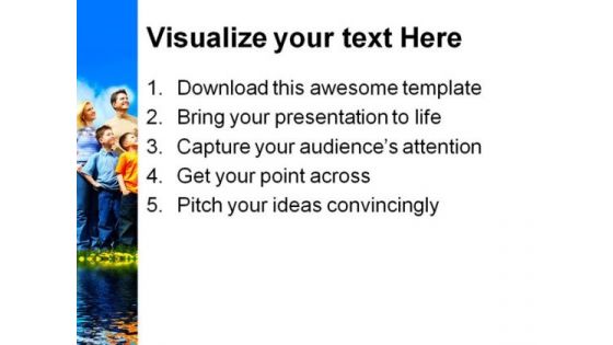 Happy Family Holidays PowerPoint Themes And PowerPoint Slides 0711