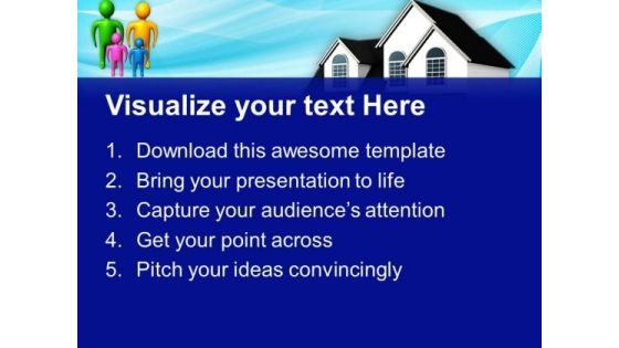 Happy Family Real Estate PowerPoint Templates And PowerPoint Themes 0712