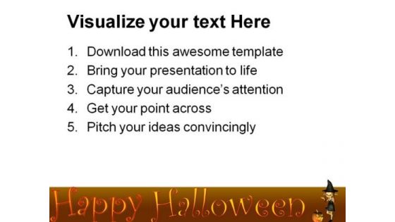 Happy Halloween01 Holidays PowerPoint Template 1010
