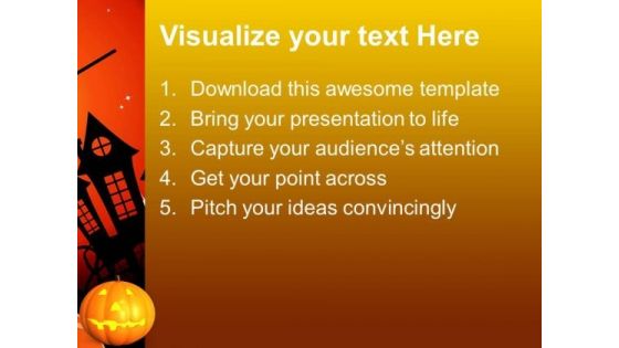 Happy Halloween Events Celebration PowerPoint Templates Ppt Backgrounds For Slides 1212