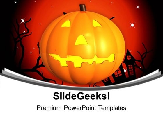 Happy Halloween Events Celebration PowerPoint Templates Ppt Backgrounds For Slides 1212