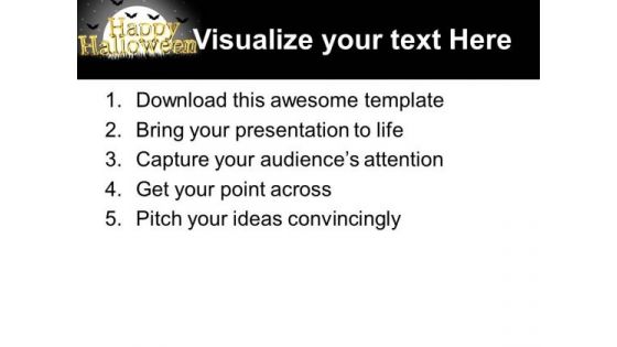 Happy Halloween Holidays PowerPoint Templates And PowerPoint Themes 1012