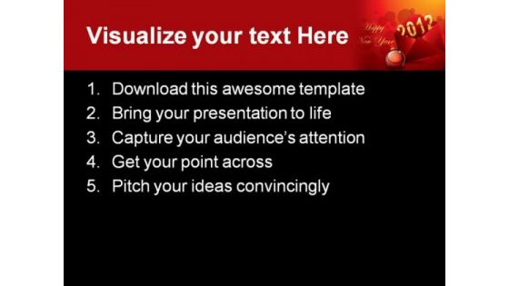 Happy New Year Holidays PowerPoint Templates And PowerPoint Backgrounds 1211