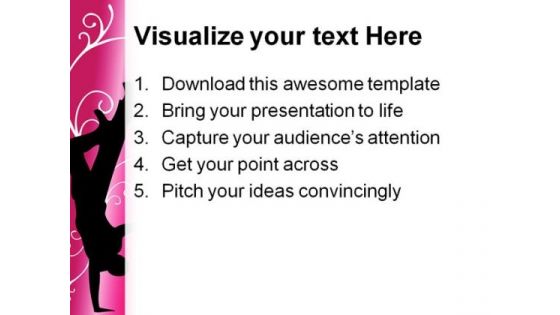 Happy People PowerPoint Themes And PowerPoint Slides 0711