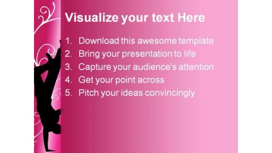 Happy People PowerPoint Themes And PowerPoint Slides 0711