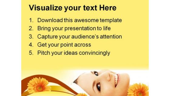 Happy Spa Beauty PowerPoint Templates And PowerPoint Backgrounds 0311