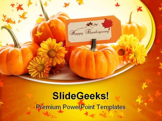 Happy Thanks Giving Holiday PowerPoint Themes And PowerPoint Slides 0411