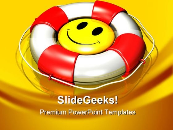 Happy To Help Metaphor PowerPoint Templates And PowerPoint Backgrounds 0611