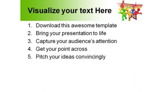Having Fun Music PowerPoint Backgrounds And Templates 1210