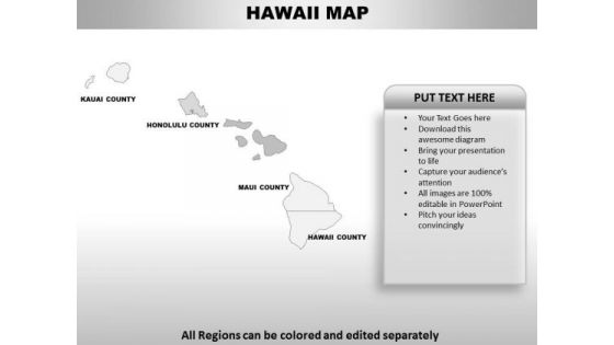 Hawaii PowerPoint Maps