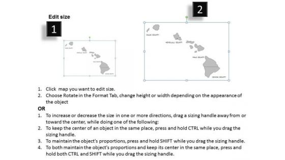 Hawaii PowerPoint Maps