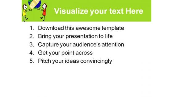 Heal The World Earth PowerPoint Themes And PowerPoint Slides 0411