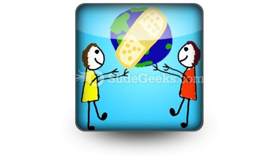 Heal The World PowerPoint Icon S