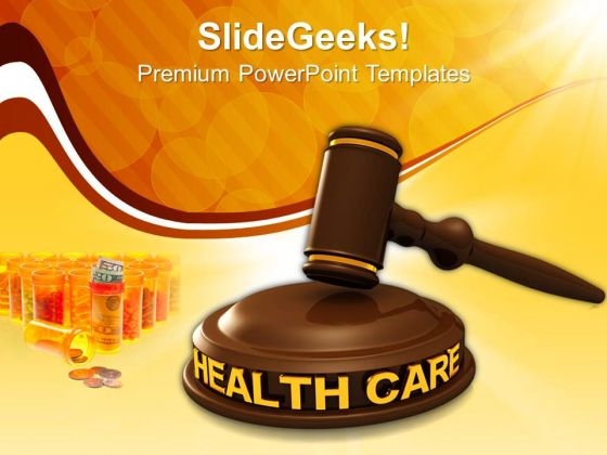 Health Care Law PowerPoint Templates And PowerPoint Themes 1012