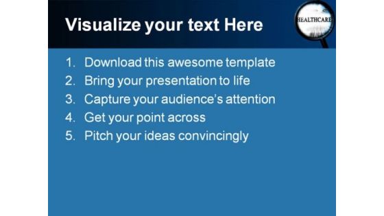 Health Care Medical PowerPoint Template 0610