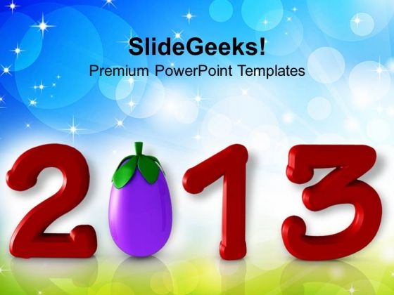 Health Concept In Upcoming Year Food PowerPoint Templates Ppt Backgrounds For Slides 1212