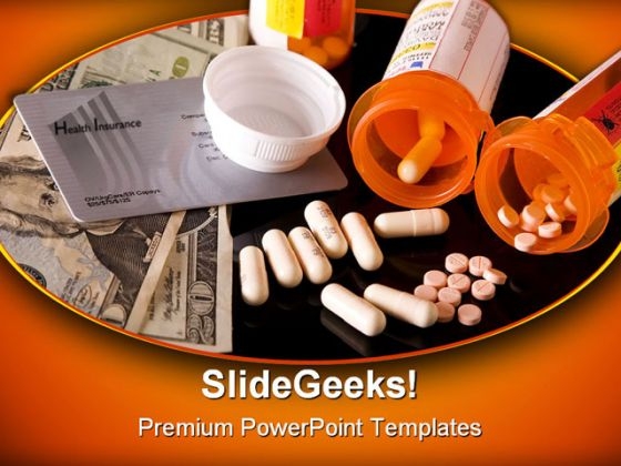 Health Insurance Medical PowerPoint Template 0610