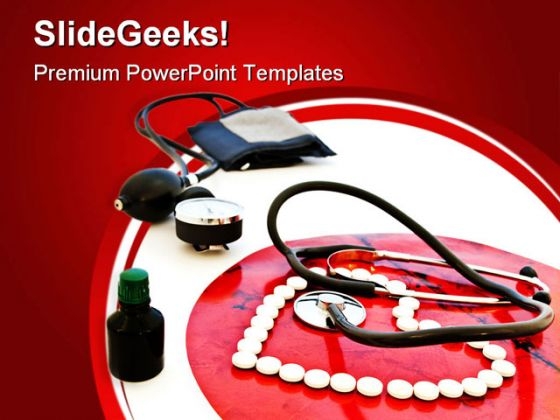 Healthcare Medicines Health Templates And PowerPoint Backgrounds 0811