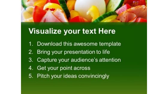 Healthy Breakfast Food PowerPoint Templates And PowerPoint Themes 0512