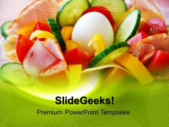 Healthy Breakfast Food PowerPoint Templates And PowerPoint Themes 0512