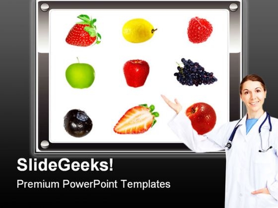 Healthy Diet Food PowerPoint Templates And PowerPoint Backgrounds 0811