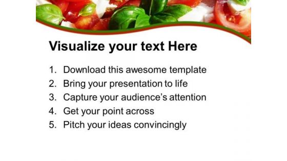 Healthy Diets Salads Food PowerPoint Templates Ppt Backgrounds For Slides 0213