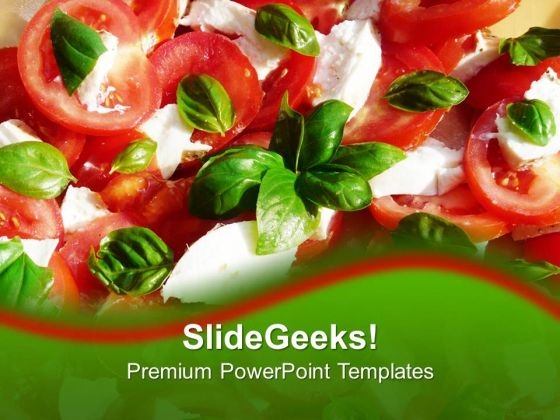 Healthy Diets Salads Food PowerPoint Templates Ppt Backgrounds For Slides 0213