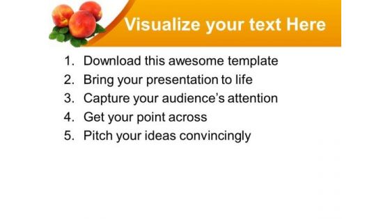 Healthy Fruits Food PowerPoint Templates And PowerPoint Themes 0512