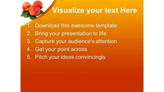 Healthy Fruits Food PowerPoint Templates And PowerPoint Themes 0512