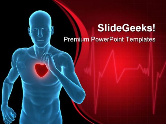 Healthy Heart Concept Medical PowerPoint Themes And PowerPoint Slides 0711