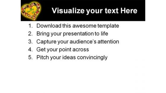 Healthy Life People PowerPoint Template 0610