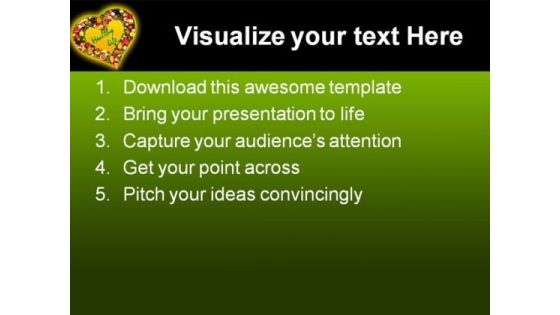 Healthy Life People PowerPoint Template 0610