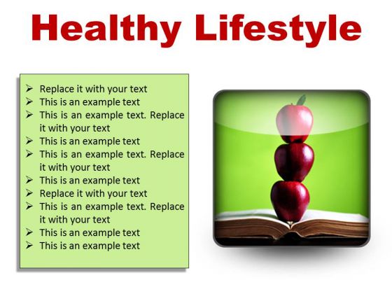 Healthy Lifestyle Food PowerPoint Presentation Slides S