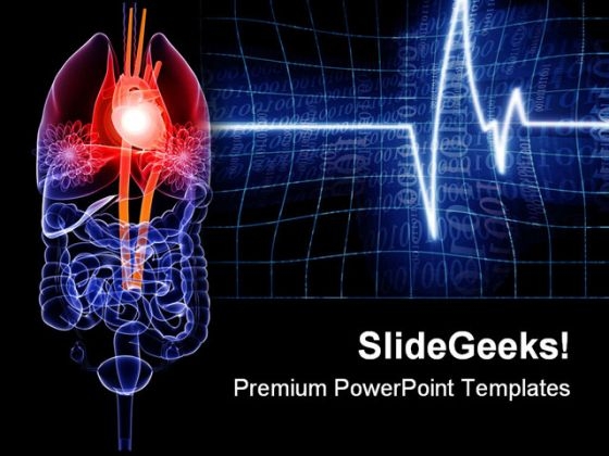 Heart Attack Medical PowerPoint Templates And PowerPoint Backgrounds 0811