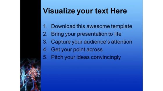 Heartattack Medical PowerPoint Template 1110