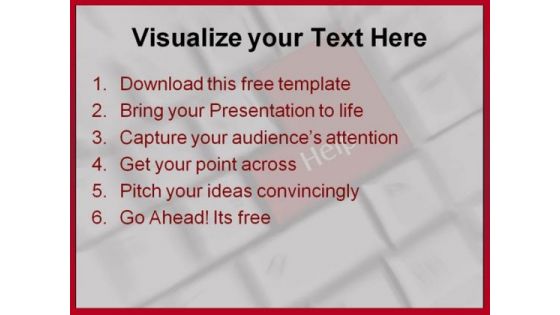 Help PowerPoint Template