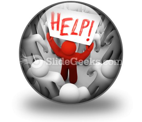 Help PowerPoint Icon C