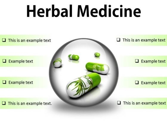 Herbal Medicines Science PowerPoint Presentation Slides C
