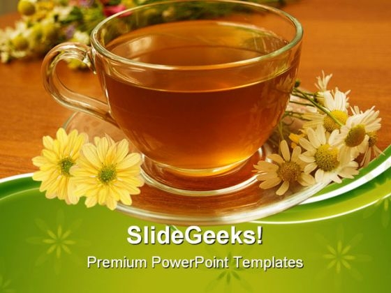 Herbal Tea Health PowerPoint Themes And PowerPoint Slides 0611